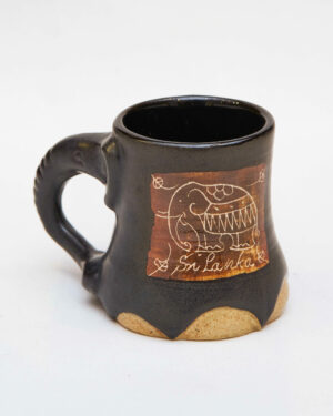 Sri Lankan Elephant leg mug