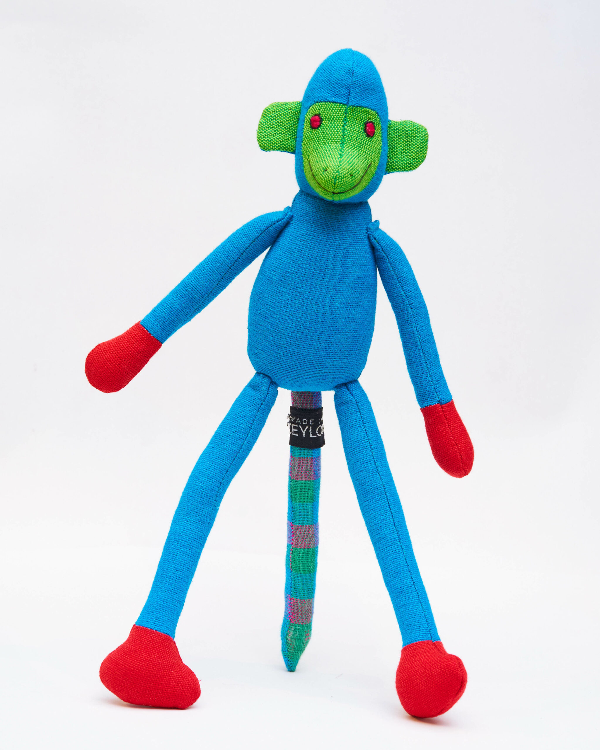 Handloom soft toy monkey handloom soft toy